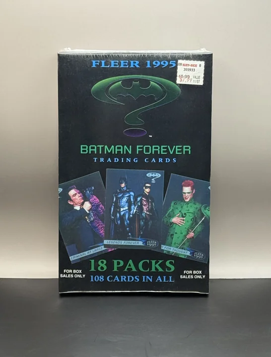 Sealed Fleer Batman Forever retail trading card box