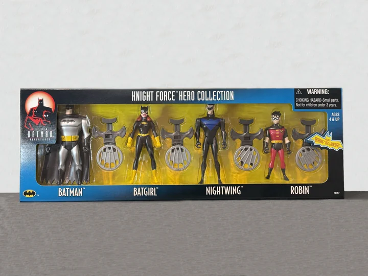 Kenner Knight Force Hero Collection boxed four-pack